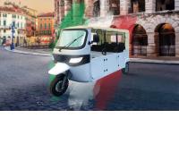 Italy - Tre Ruote Large Elettrico Per Trasport
